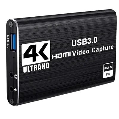 Placa De Captura De Vídeo HDMI Usb 3.0 4k Full Hd Externa
