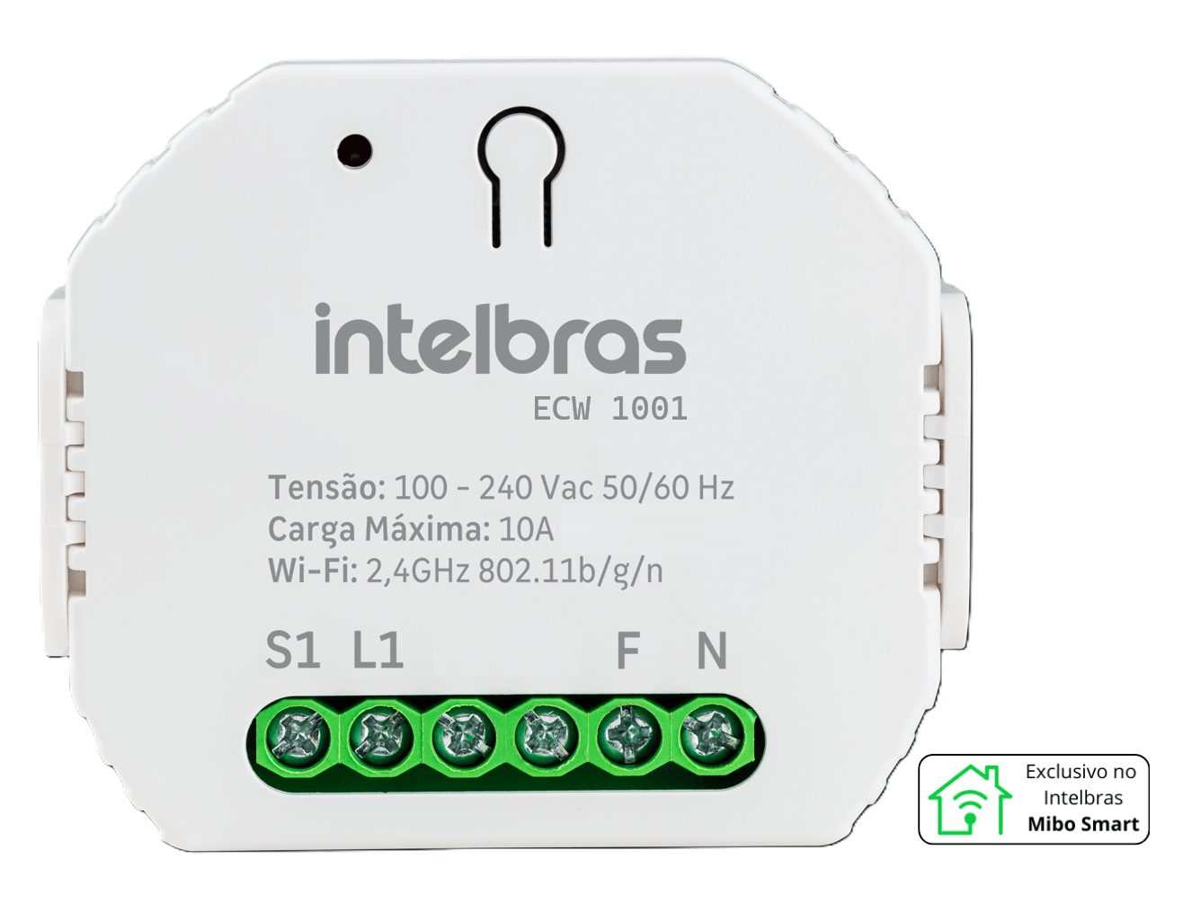 Minicontrolador Inteligente Wi-fi Ecw 1001 Intelbras