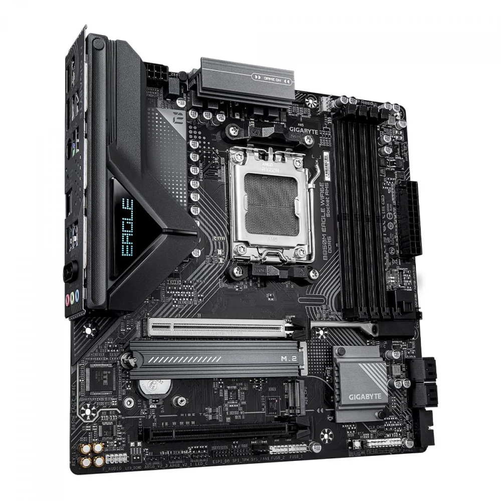 Imagem 3 de 4 do produto Placa Mãe Gigabyte B850m Eagle Wifi6e, Chipset B850, Amd Am5, M-atx, Ddr5