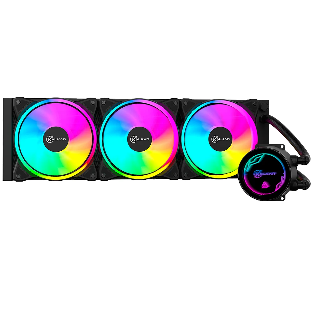 Imagem 4 de 5 do produto Water Cooler Kalkan Iota V2 360 RGB 360mm Tdp 280w
