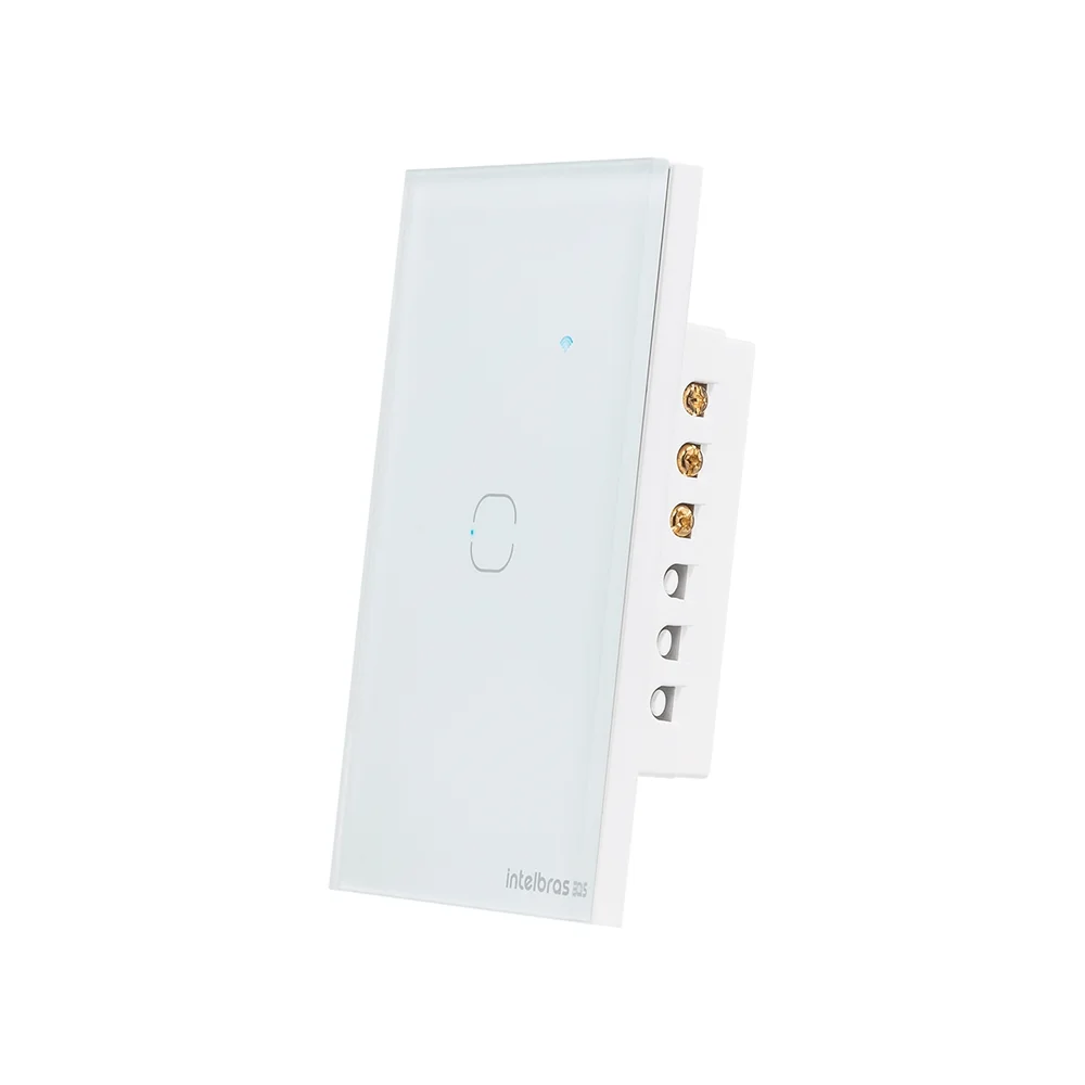 Imagem 4 de 5 do produto Interruptor Inteligente Wi-fi Touch 1 Tecla Branco Eiw 1001 Intelbras