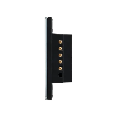 Interruptor Touch Inteligente 3 Teclas Eiw 1003 Intelbras Preto
