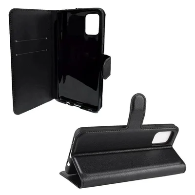 Capinha Capa Carteira Flip Preta Para Samsung Galaxy A51