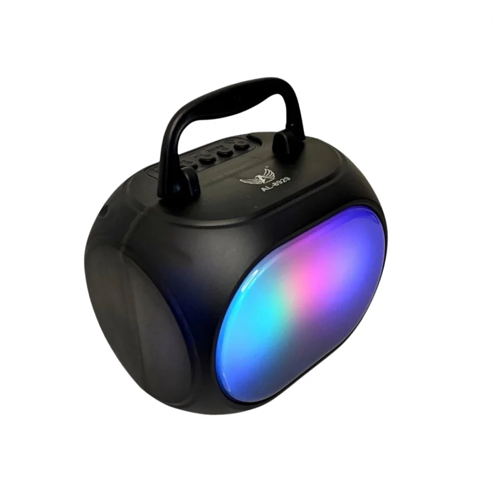 Imagem 2 de 5 do produto Caixa De Som Bluetooth Rádio Portátil LED RGB 10w Altomex Al-8929