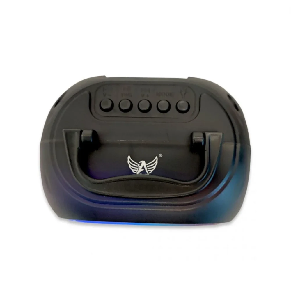 Imagem 4 de 5 do produto Caixa De Som Bluetooth Rádio Portátil LED RGB 10w Altomex Al-8929