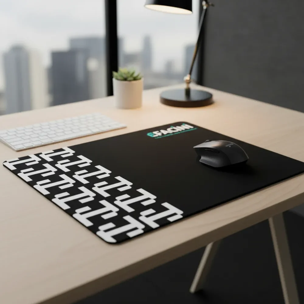 Imagem 3 de 5 do produto Mouse Pad Tech Series Efacini Base Emborrachada 220×180mm Preto