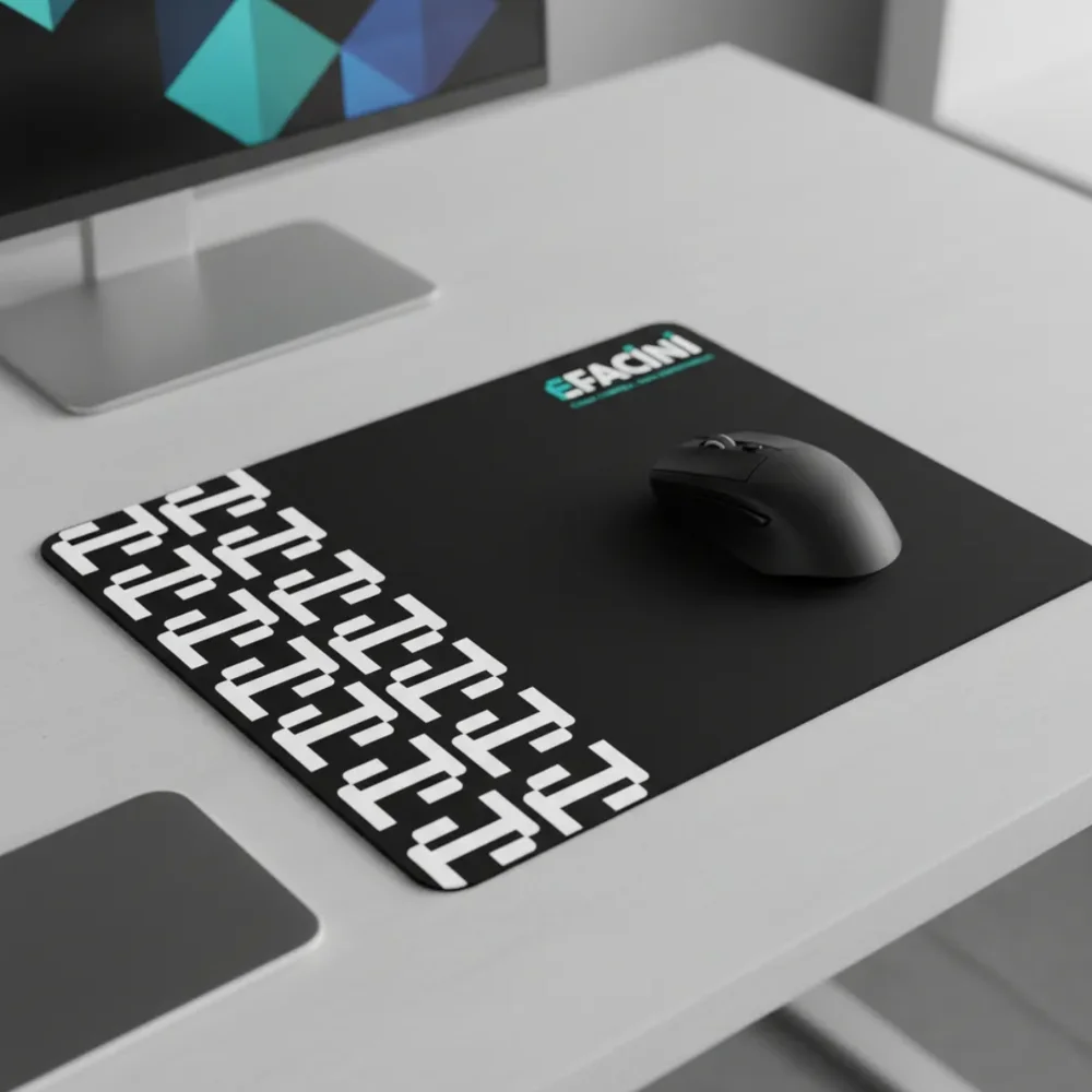 Imagem 5 de 5 do produto Mouse Pad Tech Series Efacini Base Emborrachada 220×180mm Preto