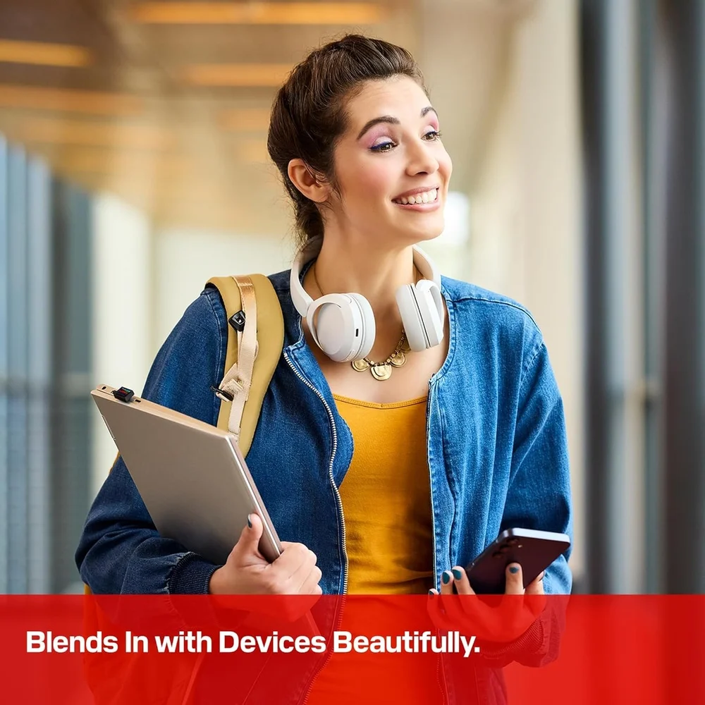 Imagem 4 de 5 do produto Pendrive Sandisk 256gb Extreme Fit Usb-c 400mbs Compacto