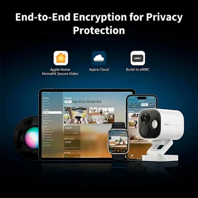 Câmera Inteligente Aqara G5 Pro Hub Zigbee 3.0 Poe Matter — foto 4