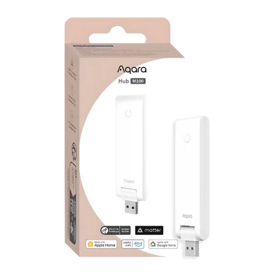 Hub Casa Inteligente Aqara M100 Matter Wi-fi 6 Thread Zigbee