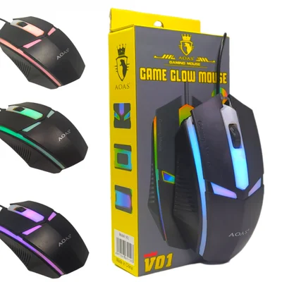 Mouse Gamer Com Fio Sensor De Laser Com Resolucao De 1200 Dpi Dw-01 Durawell