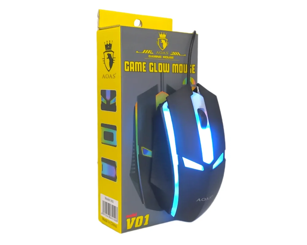 Imagem 3 de 5 do produto Mouse Gamer Com Fio Sensor De Laser Com Resolucao De 1200 Dpi Dw-01 Durawell