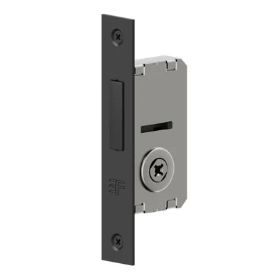 Fechadura Trava Auxiliar 422 Tetra Chave 422pp-ed 20mm Preta 3f