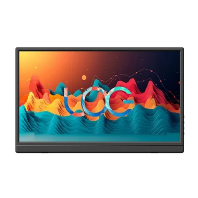 Monitor Portátil Login 15,6” Ips Fhd Usb-c Hdr Preto