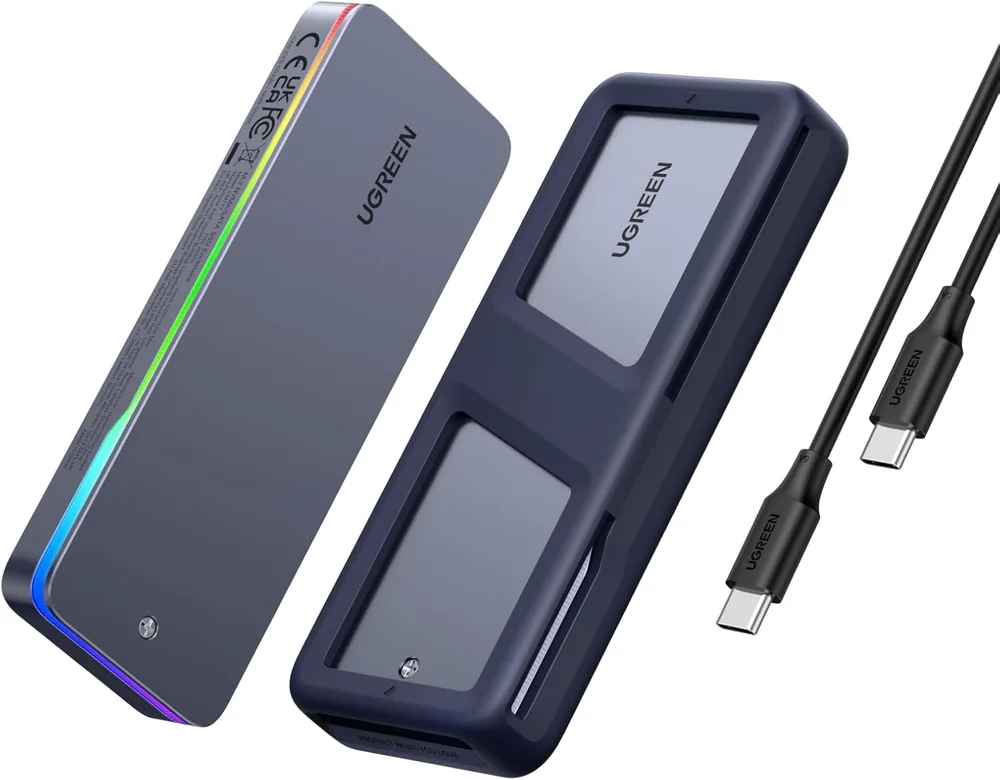 Case Externo SSD Nvme M.2 20gbps Usb C 3.2 Gen2x2 Case Externo SSD Nvme M.2 20gbps Usb C 3.2 Gen2x2