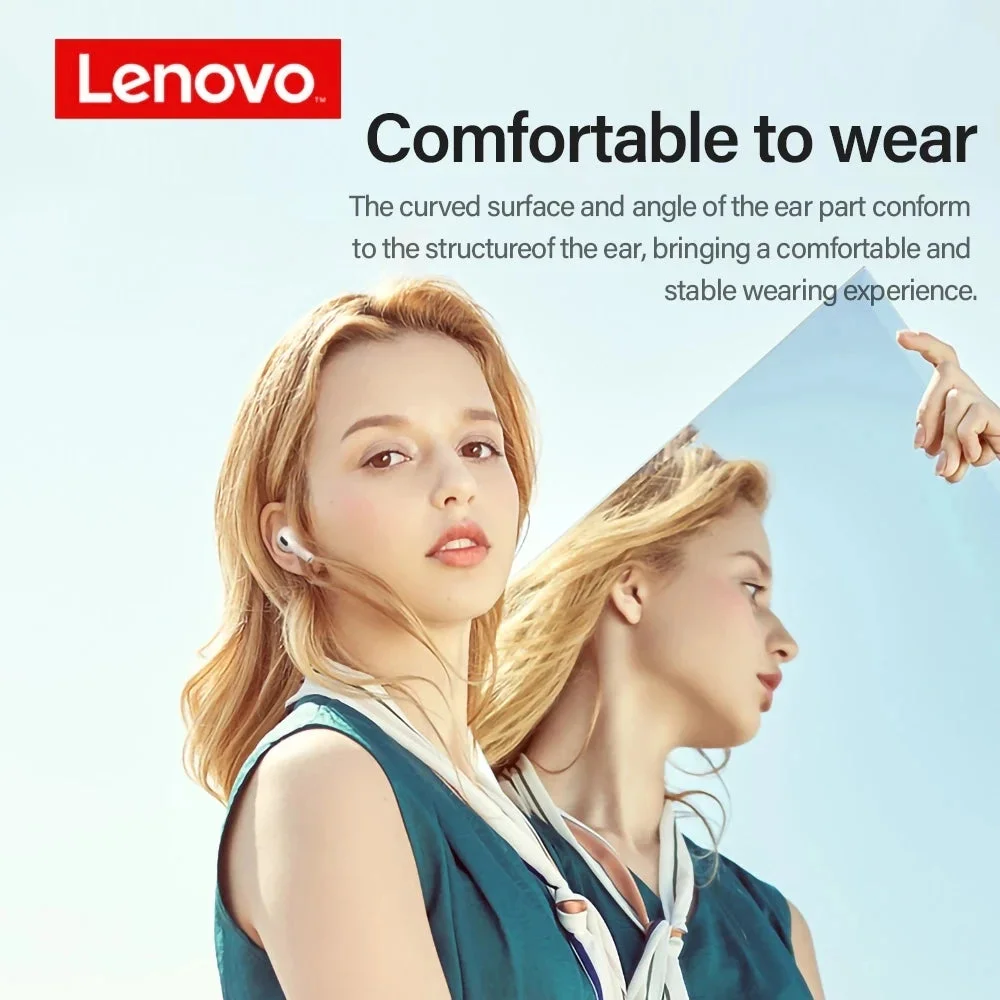 Imagem 3 de 4 do produto Fones Lenovo Lp40 Tws Bluetooth Estreo Controle Touch Preto