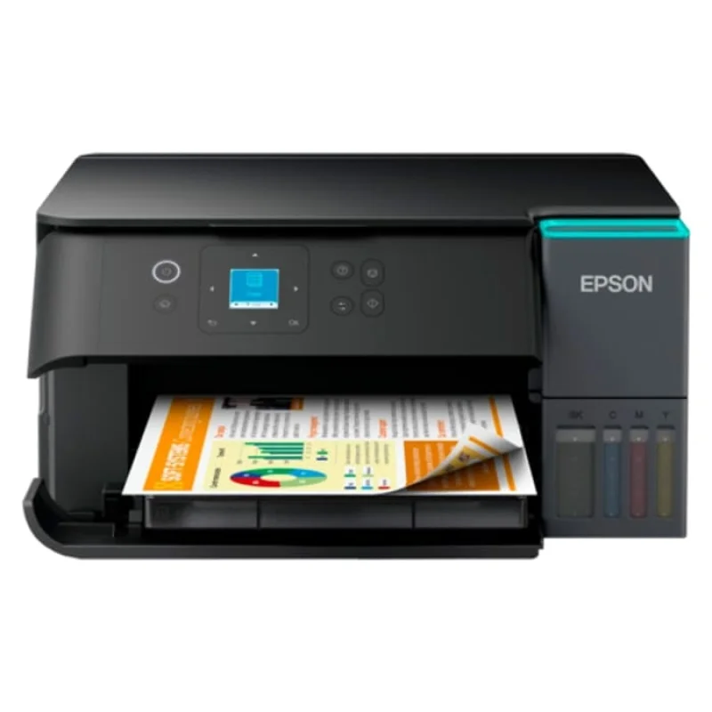 Multifuncional Epson Ecotank L4360 Wi-fi Duplex - C11cl41302 Preto Bivolt Multifuncional Epson Ecotank L4360 Wi-fi Duplex - C11cl41302 Preto Bivolt