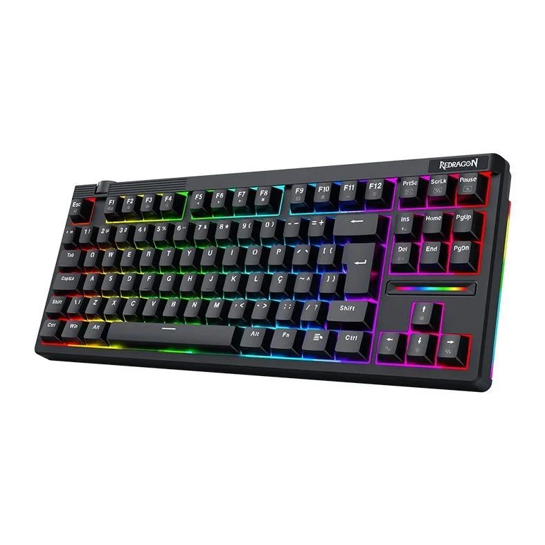 Imagem 5 de 5 do produto Teclado Magnetico Redragon Otiim, RGB, Abnt2, Preto, K729RGB-m