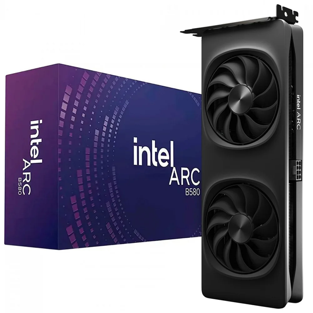 Placa De Vídeo Intel Arc B580 Limited Edition, 12gb, Gddr6, Xe2, Ray Tracing