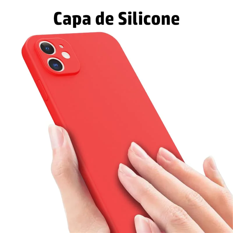 Imagem 2 de 3 do produto Capa Capinha Case Silicone Aveludado Para Motorola Moto G55 5g