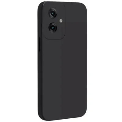 Capa Capinha Case Aveludada Para Motorola Moto G55 5g Preta