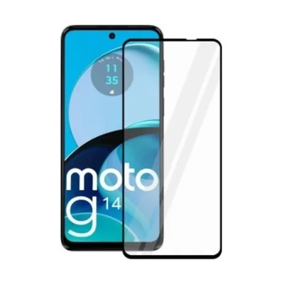 2un Película 3d De Vidro + 1  Capinha Anti Impacto Para Moto G14 Transparente