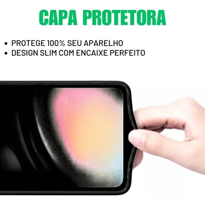 Capa Capinha Case Silicone Aveludado Para Motorola Moto G55 5g — foto 4