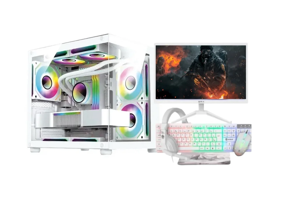 PC Gamer Completo Arvex Branco Intel Core i7 3770, Geforce RTX 3050, Memoria 16gb Ddr3, SSD 240GB