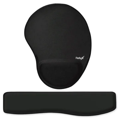 Mouse Pad Ergometrico Com Apoio Gel Para Punho Conforto