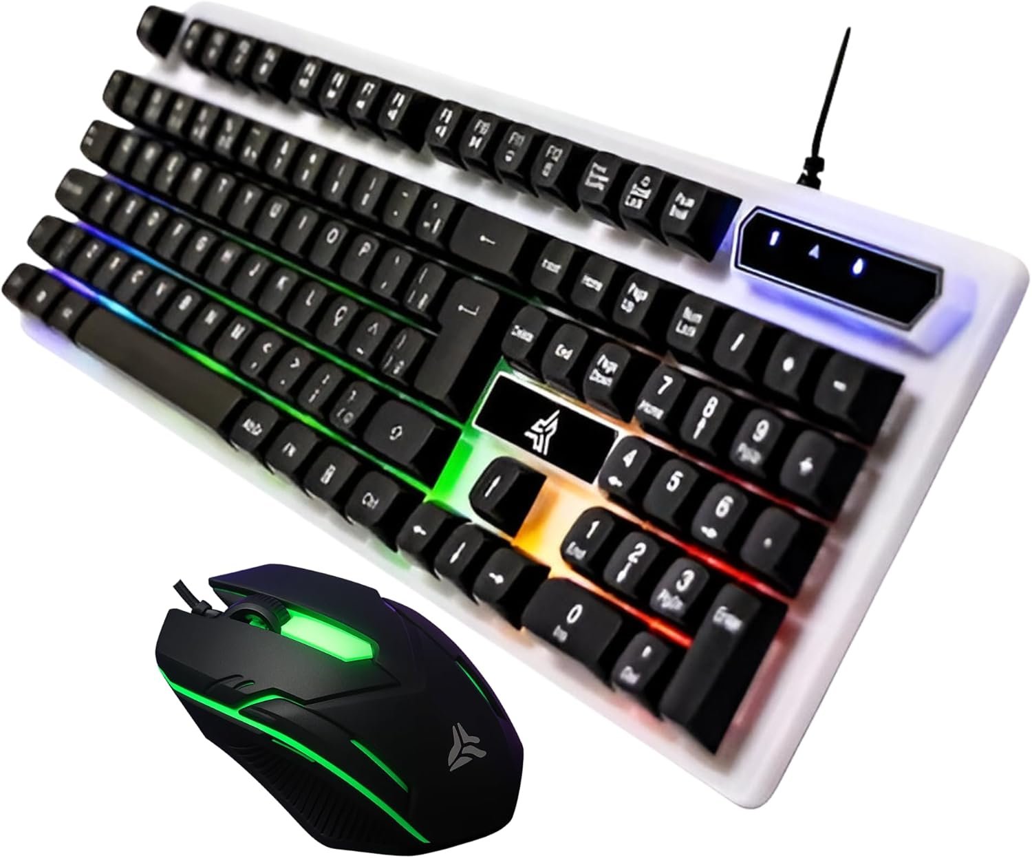 KIT Teclado Mouse Gamer Teclas Alta Performance E Durabilidade  Jk350 Usb – 104