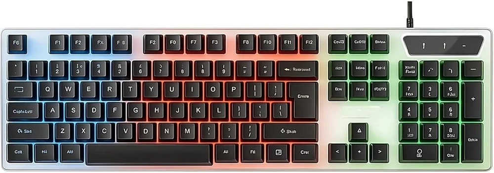 Imagem 4 de 5 do produto KIT Teclado Mouse Gamer Teclas Alta Performance E Durabilidade  Jk350 Usb – 104