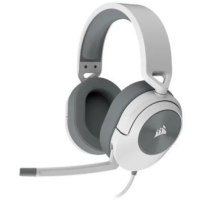 Headset Gamer Corsair Hs55 Usb/p2, Surround 7.1, Drivers 50mm, Branco