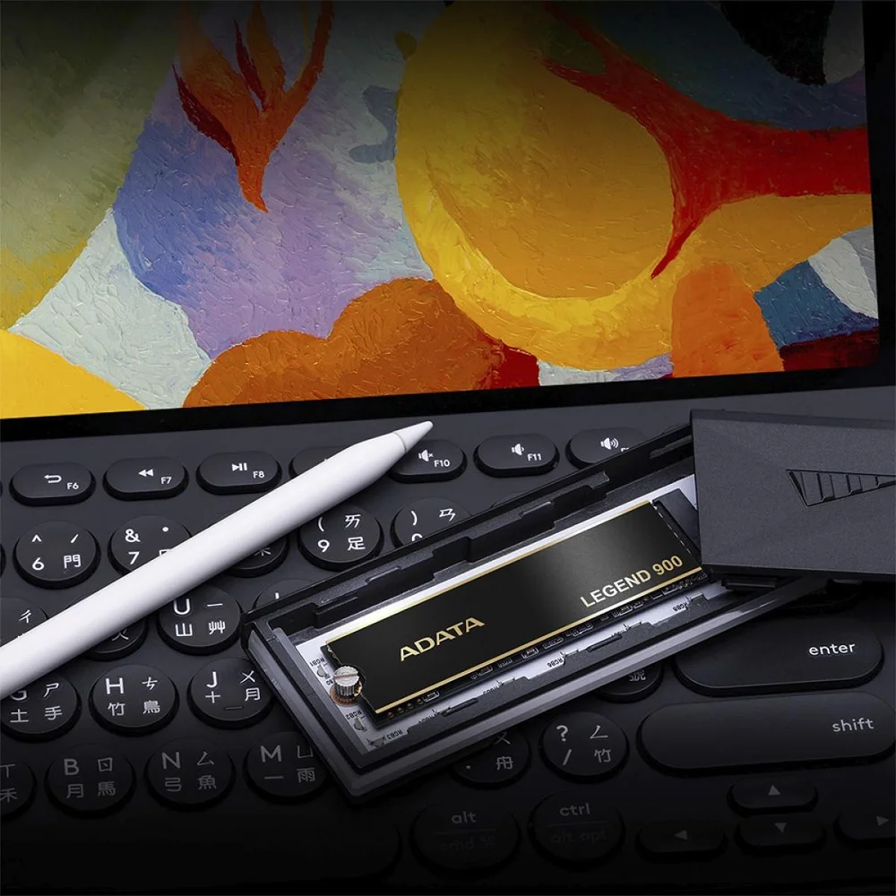 Imagem 4 de 5 do produto SSD Adata Legend 900, 1TB, M.2 2280 Nvme, Leitura 7000mbs E Gravação 4700mbs, Sleg-900-1tcs