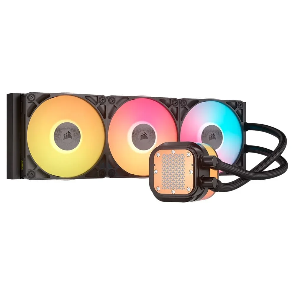 CORSAIR iCUE LINK TITAN 360mm RX RGBブラック Corsair Icue Link Titan 360 Rx Rgb Liquid Cpu Cooler-360mm | Frete PC用ファン・クーラー