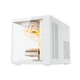 Gabinete Gamer Duex Aquario, Mid-tower, Lateral E Frontal De Vidro, Branco, Sem Fan - Dxga325wh U Unica Unica