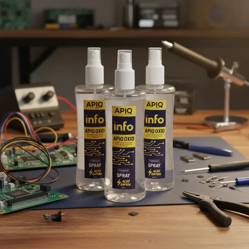 Imagem 5 de 5 do produto Spray Anti Oxidante Solução Para Placa Oxidadas Apiq Oxid 300ml Com 3 Unidades