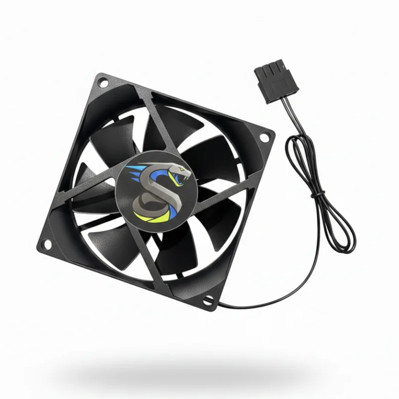 Cooler Fan Snaker Black 80mm 12v Preto - Fc9225 7