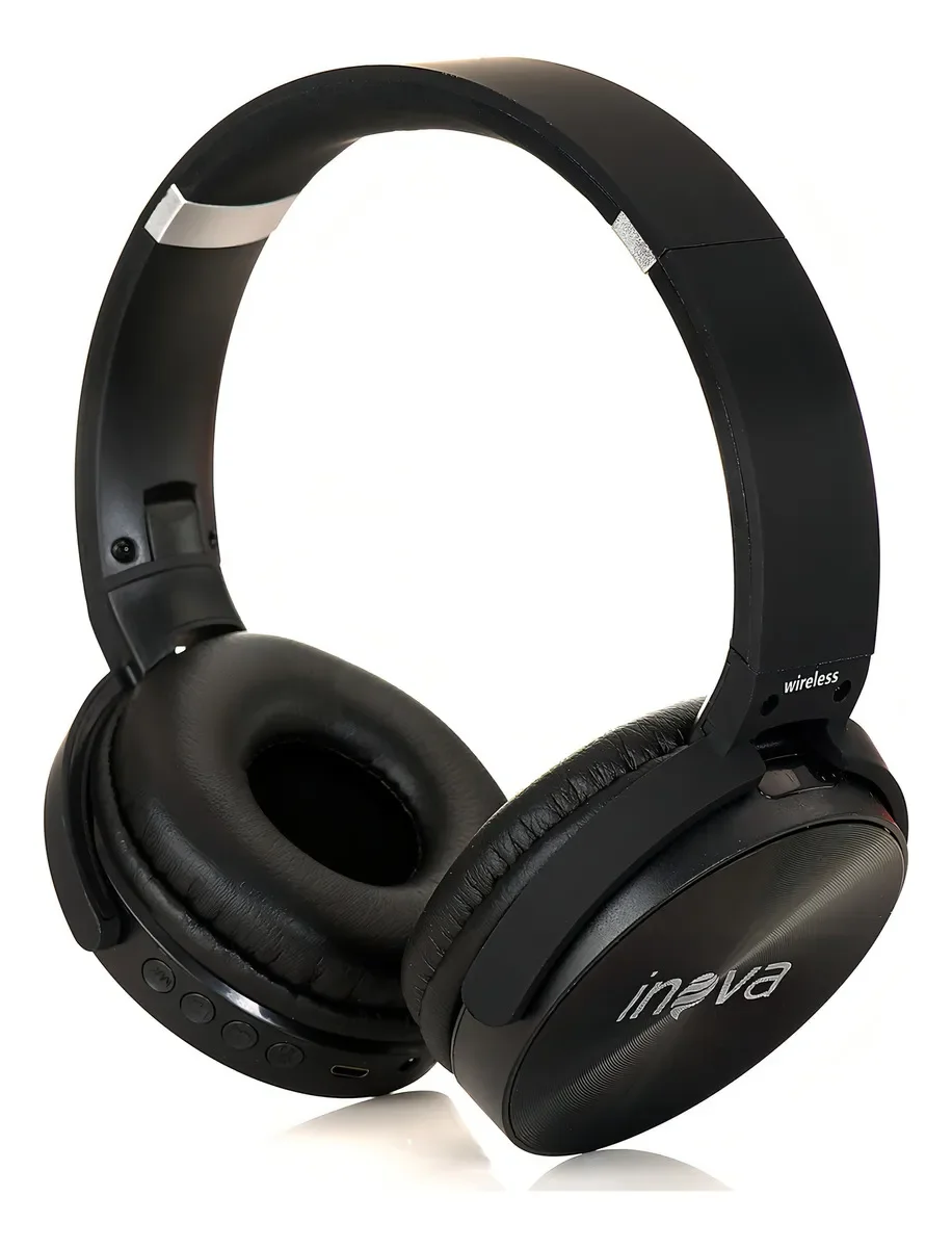 Headset Bluetooth Inova Fon-950bt Com Microfone E Cancelamento De Ruído