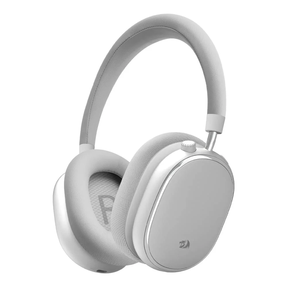 Imagem 3 de 5 do produto Headset Gamer Redragon Vibecore 700nc H620 Driver 40mm Bluetooth - Branco