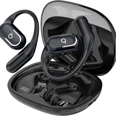 Fone De Ouvido Bluetooth Esportes, Basike T6, Ipx5/ows Fone De Ouvido Estéreo Hi-fi, Suporta Chamadas De Voz, 60 Horas Em Standby Para Corrida E
