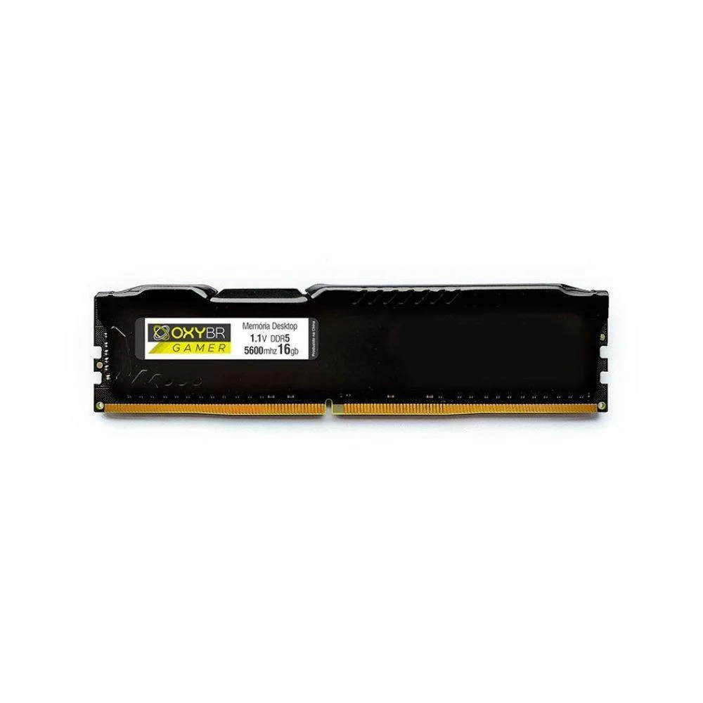 Memoria Gamer Oxybr 16gb Ddr5 5600mhz