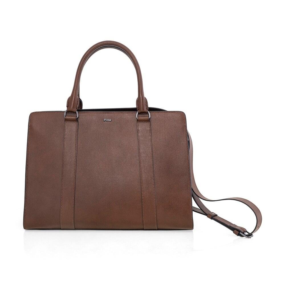 Bolsa De Couro Marrom Para Macbook, Olivia,   Iplace