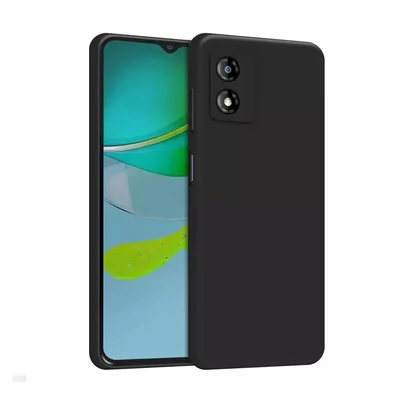 Capa Capinha Case Silicone Aveludada Para Motorola Moto G84 Preto