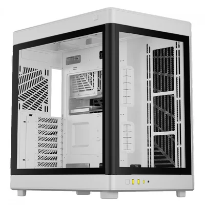 Gabinete Gamer Gamdias Neso P1 W, Full Tower, Vidro Temperado, Atx, White, Sem Fonte, Sem Fan,branco