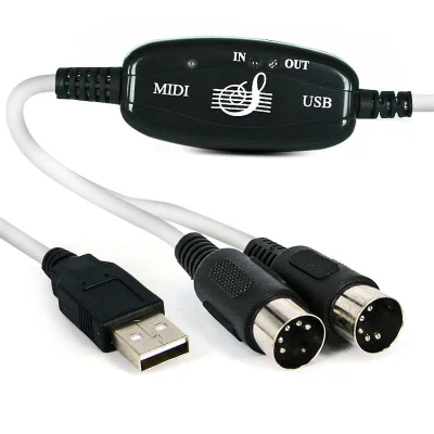 Cabo Midi Para Usb