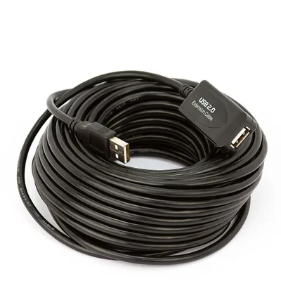 Cabo Extensor Amplificado Usb 2.0 10 Metros 10 Mt