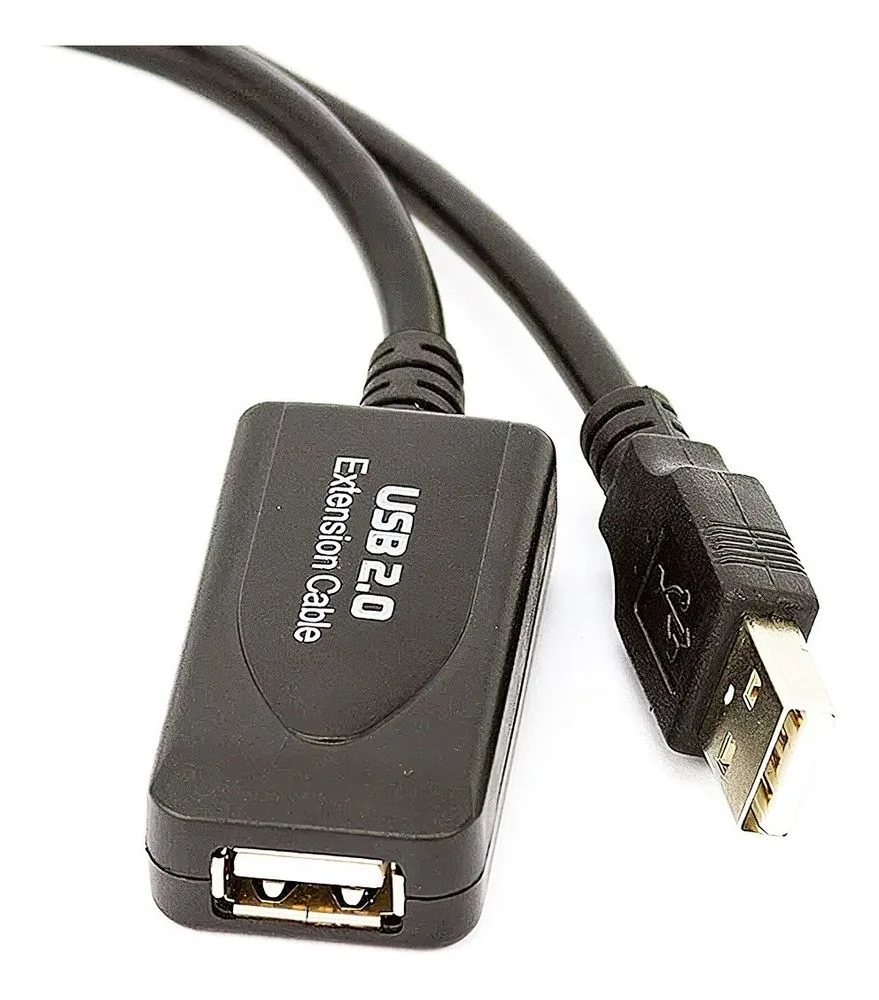 Imagem 4 de 5 do produto Cabo Extensor Amplificado Usb 2.0 10 Metros 10 Mt