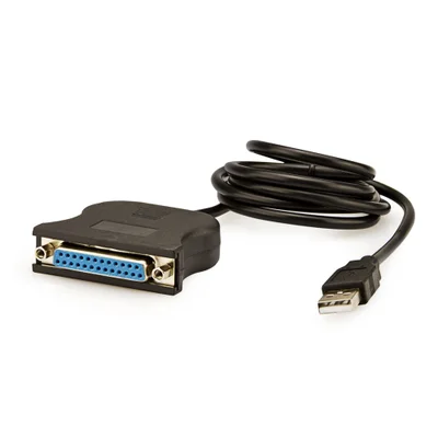 Cabo Conversor Usb Para Porta Paralela Db25 - Fêmea