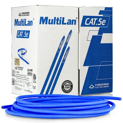 Cabo De Rede Furukawa Cat5e Anti Chama 1 Mt 1 Mt