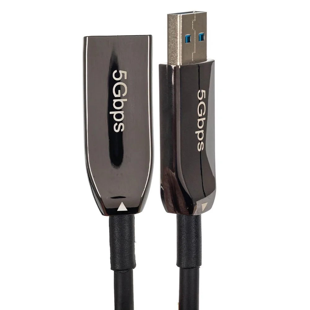 Imagem 4 de 4 do produto Extensor Usb 3.0 Fibra Óptica 25 Metros 25 Mt